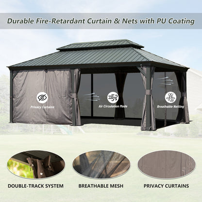 12' X 20' Hardtop Gazebo